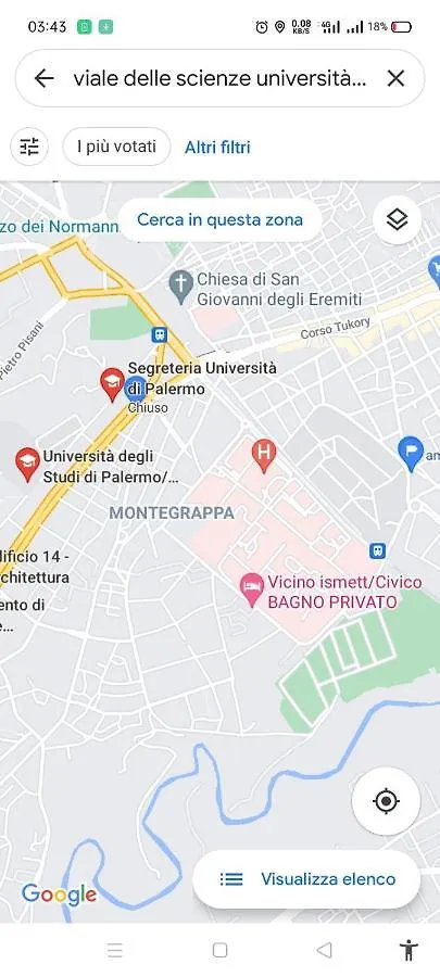 Al Civico da Lia-BAGNO IN CAMERA- Palermo Hotel